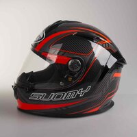 SUOMY PRILBA SR SPORT CARBON RED M